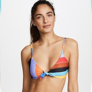 Mara Hoffman Sunglow Carla Bikini Top -- Top Only